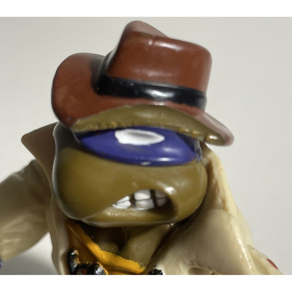 Vintage 1990 Teenage Mutant Ninja Turtles Action Figure Lot Of 2 TMNT Mike Don!! - Picture 7 of 7